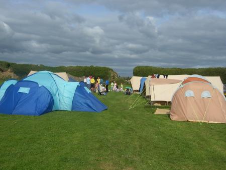 notre camp pour la nuit ;)